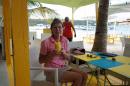 Anguilla : I got my fresh Mango drink - Road Bay -  25.02.2016  -  Anguilla 